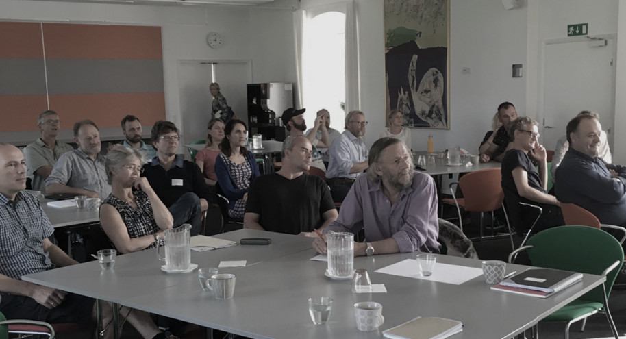 The scene was set at the hotel Haraldskær in Vejle, where about 30 represpentatives from seven partnership projects met to learn from each other's experiences.