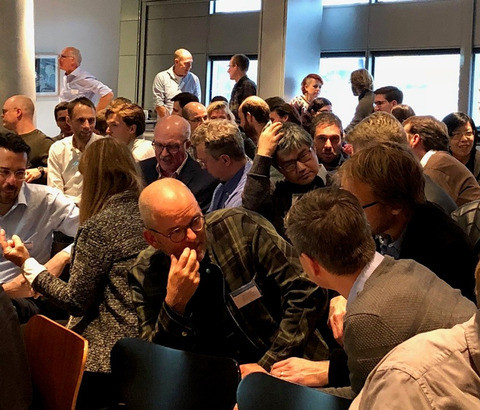 Some 85 grant recipients turned up to discuss their experiences during the workshop, held at Den Sorte Diamant, on the Copenhagen waterfront, on a windy autumn day.