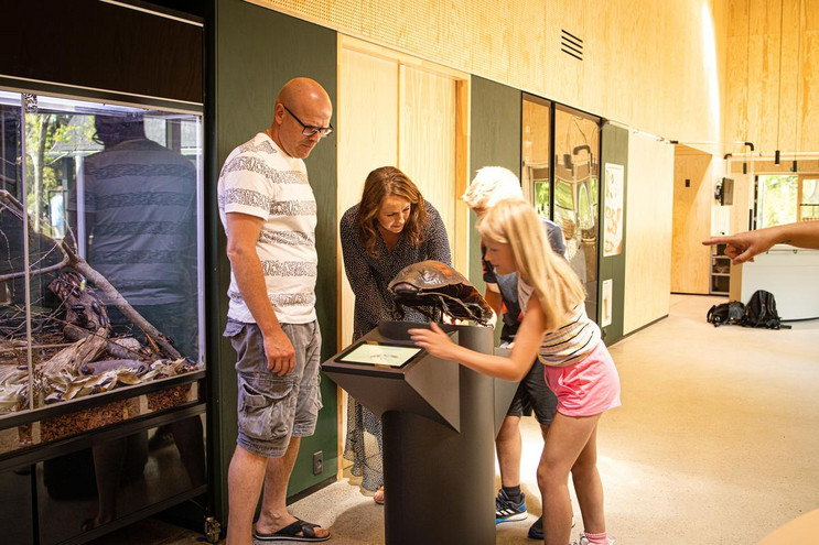Formidlingsmateriale gør familien klogere. Foto: Neel Andreasen